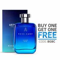  Ustraa Buy 1 Get 1 Free On Base Camp Cologne  + 10% Prepaid Off + Rs.120 Cashback