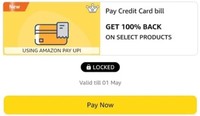 100% Cashback Upto 150 On Paying 5000 Credit Card Bill Payment (Free Products Link Include)