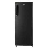 Haier 242 L 3 Star Inverter Direct-Cool Single Door Refrigerator (HED-24TKS, Black Brush line)