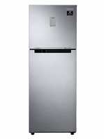 Samsung 253L 3 Star Inverter Frost Free Double Door Refrigerator (RT28T3743S8/HL, Elegant Inox, Convertible