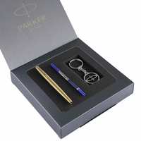 35% Coupon - Parker Galaxy Roller Roller Ball Pen With Keychain, Blue