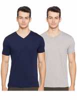 Amazon Brand - Symbol Men's Solid Regular Fit Cotton T-Shirt (Combo Pack of 2)