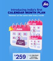 Reliance Jio Launches India’s First Calendar Month Plans – Airtel and Vodafone Follow