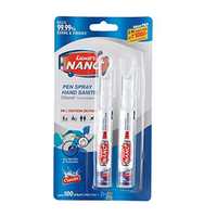 Luxor Nano Pen Spray Hand Sanitizer Twin Pack – 10 ml X 2 (20 ml) – Classic – Pack of 2 