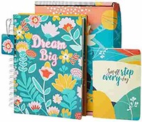 Amazon Brand - Solimo - Premium 2022 Planner + Pocket notebook + customized packaging + 4 stickers
