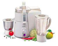 Sujata Supermix 900W With 3 Jars Mixer Grinder (White)