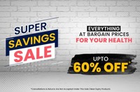 Super saving sale upto 60% off on Proteins and more