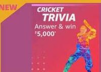  T20 Cricket Trivia Quiz- Win Rs.5000