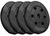 AURION 8 KG Vinyl Plates for Dumbbells. Best for Home Gym,Fitness

