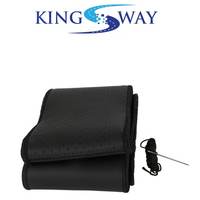 Kingsway PU Leatherite Classic Stitched Steering Cover for Maruti Suzuki Wagonr (New Model) (Beige Color)