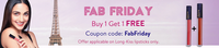 Belora Paris : Buy 1, Get 1 Free on Long-Kiss Lipsticks