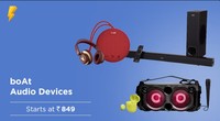Flash Sale -  boAt Audio Device Starts From Rs.849