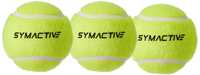 Amazon Brand - Symactive Heavy Tennis Cricket Ball, Set of 3