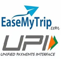 EasyMyTrip - 8% off on Flights, 15% off on Hotels & Bus booking using UPI Payment