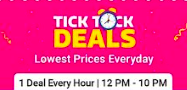 Flipkart tick tock deals 14th Apr (12-10PM) : Upto 60% off on Fashion Deals, Beauty & Personal Care, Headphones etc 