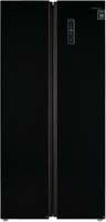 Lifelong 505 L Frost Free Side by Side Refrigerator with Glass Finish  (Black, LLSBSR505BG)