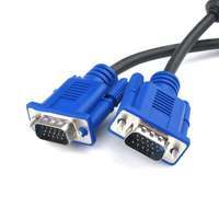 apply 45% off - SAMZHE 15 Pin Male to Male VGA Cable (Black) (Model: MST-785)