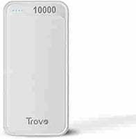 apply 45% off -Trovo TPB-334 Zapp Dual Input 10000mAh Li-Polymer Power Bank-White