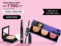 Sugar Steal : Upto 50% off +  Rs.700 off on Rs.1500 