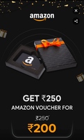 Times Prime :  Get Rs.250 Amazon Gift Voucher at Rs.200 