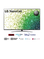 LG 139.7 cm (55 Inches) Smart Ultra HD 4K Nanocell TV 55NANO86TPZ (2021 Model, Black)