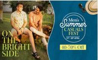 Myntra Summer Casual Fest Live | Upto 80% off on T-Shirts, Shorts | Buy 1 Get 2 Free & More