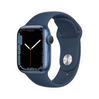 Apple Watch Series 7 (GPS, 41mm) - Blue Aluminium Case with Abyss Blue Sport Band - ₹3000 off with HDFC CC