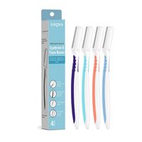 Free Sirona Eyebrow & Face Razor – Pack Of 4 (Shipping charges ₹99)