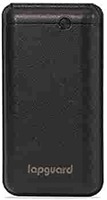 Lapguard 20000mAh Li-Polymer Power Bank (Black), USB Type C and Micro USB Ports | 10W Fast Charging