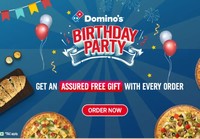 Get Assured Suprise Gift With Every Domino’s Order Above 300 Also 199 Off 