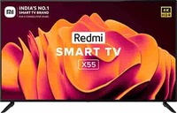 Redmi 139 cm (55 inches) 4K Ultra HD Android Smart LED TV X55|L55M6-RA (Black) (2021 Model)