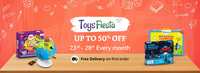 Amazon Toys Fiesta [23-28 April] : UPTO 50% OFF + 10% Discount on Federal Bank Credit Cards