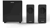 Philips Audio MMS2025/94 25 Watt 2.1 Channel Wireless Bluetooth Multimedia Speaker