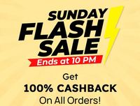  Pepperfry Sunday Flash Sale 100% Cashback On All Orders (Till 10 Pm)