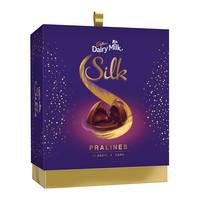 Cadbury Dairy Milk Silk Pralines Chocolate Gift Box, 176g 