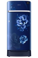 SAMSUNG 198 L Direct Cool Single Door 5 Star Refrigerator with Base Drawer  (Camellia Blue) SBI CC
