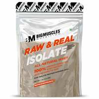 Bigmuscles Nutrition Raw & Real Isolate Organic Whey Protein [1Kg] |