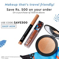 Kiro Beauty - Get Rs.500 off on minimum purchase of Rs.1500