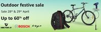 Outdoor Festive Sale (28-29th) Upto 70% off on Sports & Automotive Category + 10% BOB/Federal Bank Discount