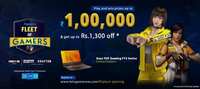  Flipkart Presents Fleet Of Gamers | Play And Win Prizes Up To ₹1,00,000 & Get Up To Rs.1,300 Off On Gaming Laptops