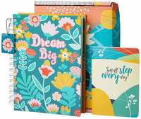 Amazon Brand - Solimo - Premium 2022 Planner + Pocket notebook + customized packaging + 4 stickers