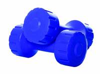 SIMRAN SPORTS Dumbbells , Blue 2Kg Pvc Dumbbells Set, 1 Pair Dumbbells (1Kgx2), (PVCDM-1kgx2)