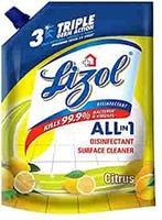Deal of the day: Lizol Disinfectant Surface & Floor Cleaner Liquid Refill Pack, Citrus - 1800 ml | Kills 99.9% Germs 