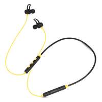 EEBOW Curve W-07 Bluetooth Earphones with Fast Charging, Upto18 Hours Playback, Lightweight Ergonomic Neckband, Sweat-Resistant, Voice Assistant & Mic(Yellow & Black)
