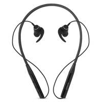 EEBOW Curve ZW-08 Bluetooth Earphones with Fast Charging, Vibration Alert for Calls, 16 Hour Battery Life, Sweatproof Headphones (Black)