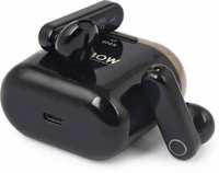 EEBOW Earbuds T-2 True Wireless Earbuds with Upto 56 Hours Playtime, Bluetooth V5.0 & Voice Assistant Support for Mobile Phones(Black) Beast Mode(Low Latency Upto 80ms) for Gaming, ENx Tech, ASAP Charge, IWP, IPX4 Wate