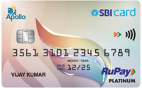 Apollo SBI RuPay Credit card launched (Offers & Rewards)