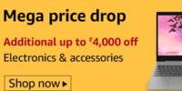  Summer Sale Mega Price Drop -  Additional Up To *4,000 Off Electronics& Accessories