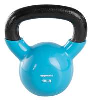 AmazonBasics Vinyl Kettlebell - 18 pounds