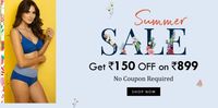 Summer Sale - Get Rs.150 Off on Rs.899
